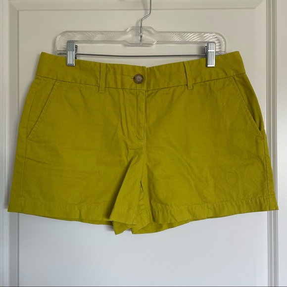 LOFT Green Shorts - Picture 1 of 8